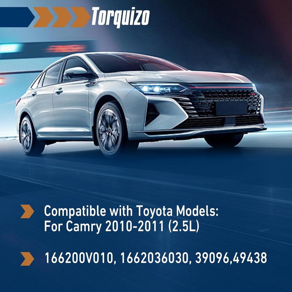 Сборка натяжителя ремня Гладкий шкив Для 2010-2011 Toyota Camry 2.5L, OE 166200V010, 1662036030, 39096, 49438