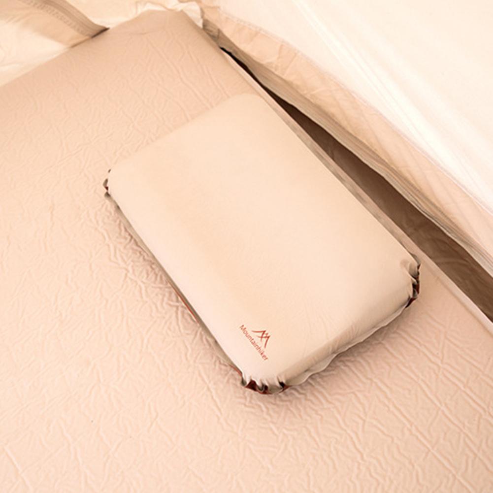 Ultralight Inflatable Pillow High Rebound Camping Air Pillow Neck Protect Outdoor Sleeping Pillow for Car Airplane Train Office