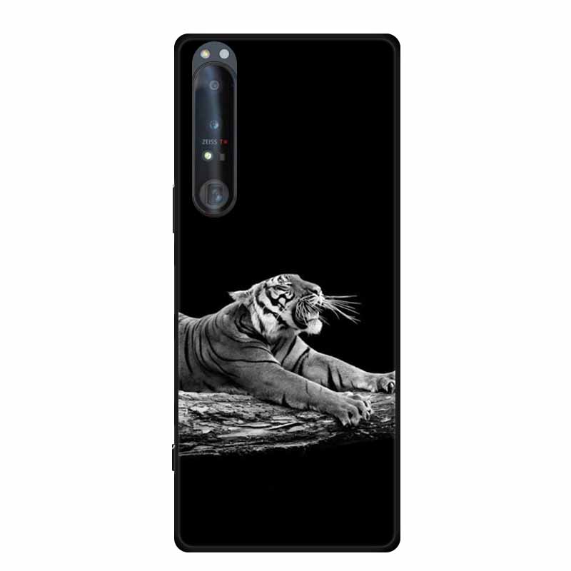 Крутой силиконовый чехол для Sony Xperia 1 V Чехол с принтом Модный мягкий задний чехол для Sony Xperia 1V Чехол Защитные мультяшные оболочки