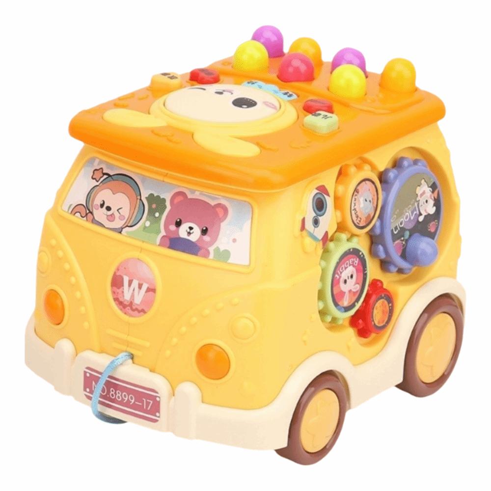 Puzzle Fun Bus Toys Multifunction Touch Learning Educational Toy Outdoor Indoor