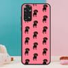 Чехол 'Любовь таксы' для Xiaomi Redmi Note 13 Pro 14 12 11 9 10 9S 10S 11S 12S Redmi 14C 13C 10C 12C