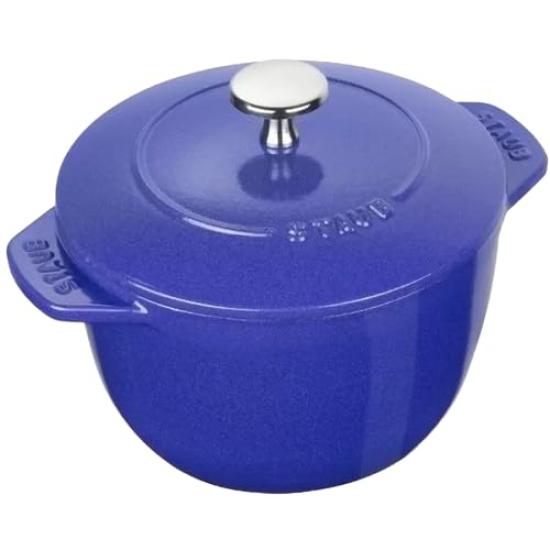 Costco Staub La Cocotte DE GOHAN 20cm Blueberry Staub Rice Cocotte 20cm Blueberry Pot Winter Party Christmas Gathering Warm Daily Necessities
