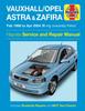 Книга Vauxhall/Opel Astra & Zafira Petrol (Feb 98 - Apr 04) Haynes Repair Manual