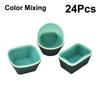 12/24 шт. Силиконовые формы для торта Круглой Квадратной формы Формочки для маффинов Кексов Формы для выпечки Пудинг Желе Чашка Разделители для ланч-бокса Кухонная форма для выпечки