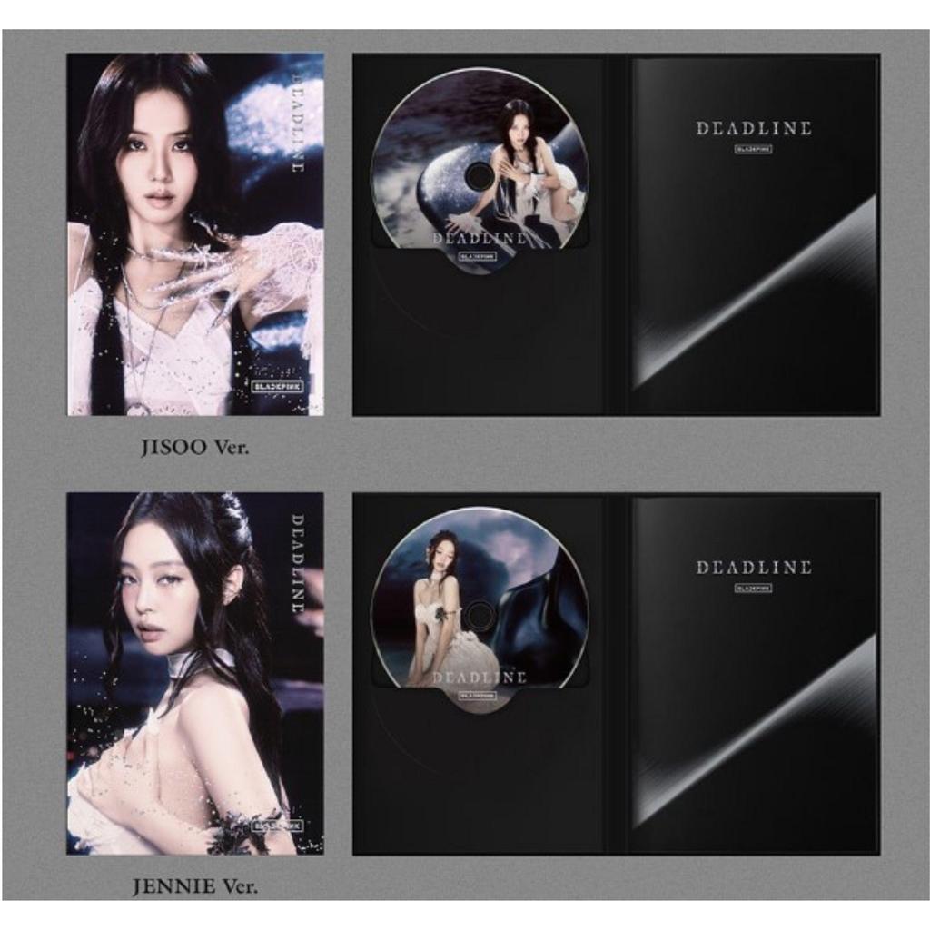 BLACKPINK - 3-й мини-альбом [DEADLINE] (СЕРЕБРЯНАЯ ВЕРСИЯ) + Случайная фотокарточка (1 из 4) + Дополнительный случайный подарок