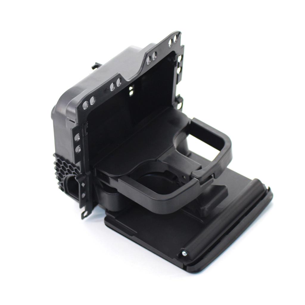 Модернизированный подлокотник, подстаканник, задний подлокотник, складной центральный консольный подстаканник, простая установка для PLUS 2012-2014 Black-