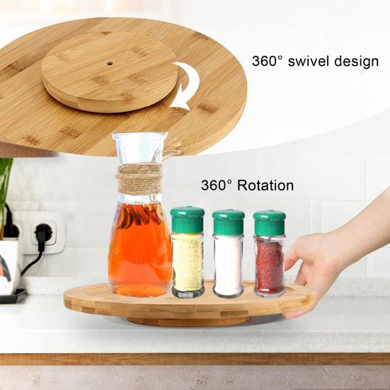 Лоток для хранения специй, бамбуковый проигрыватель, органайзер для хранения приправ, универсальный органайзер для домашней кухни