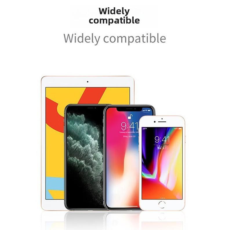 Compatible Wired Earphones for iPhone 11/12/13/14 Pro Max Flat Head (Non-Bluetooth)