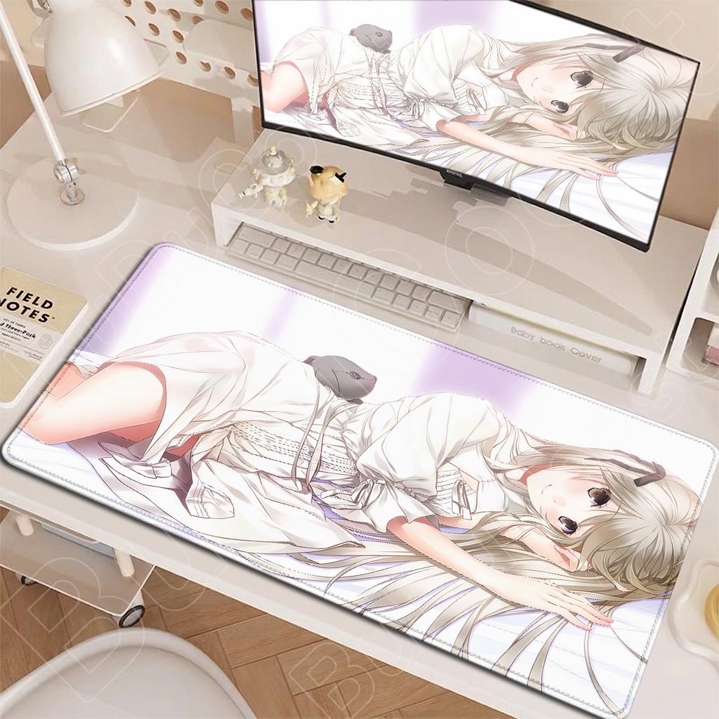 XXL HD Печать Клавиатура Ноутбука Настольные Коврики Горячий Аниме Yosuga No Sora Коврик для Мыши Большие Аксессуары для ПК Милая Девушка Sora Kasugano Ковер