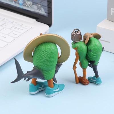 1 шт. Мультяшное украшение Игрушки Тунг Тунг Тунг Сахур Тралалеро Тралала Итальянская Мозговая Гниль Монстр Фьюжн Издание Аниме Фигурка