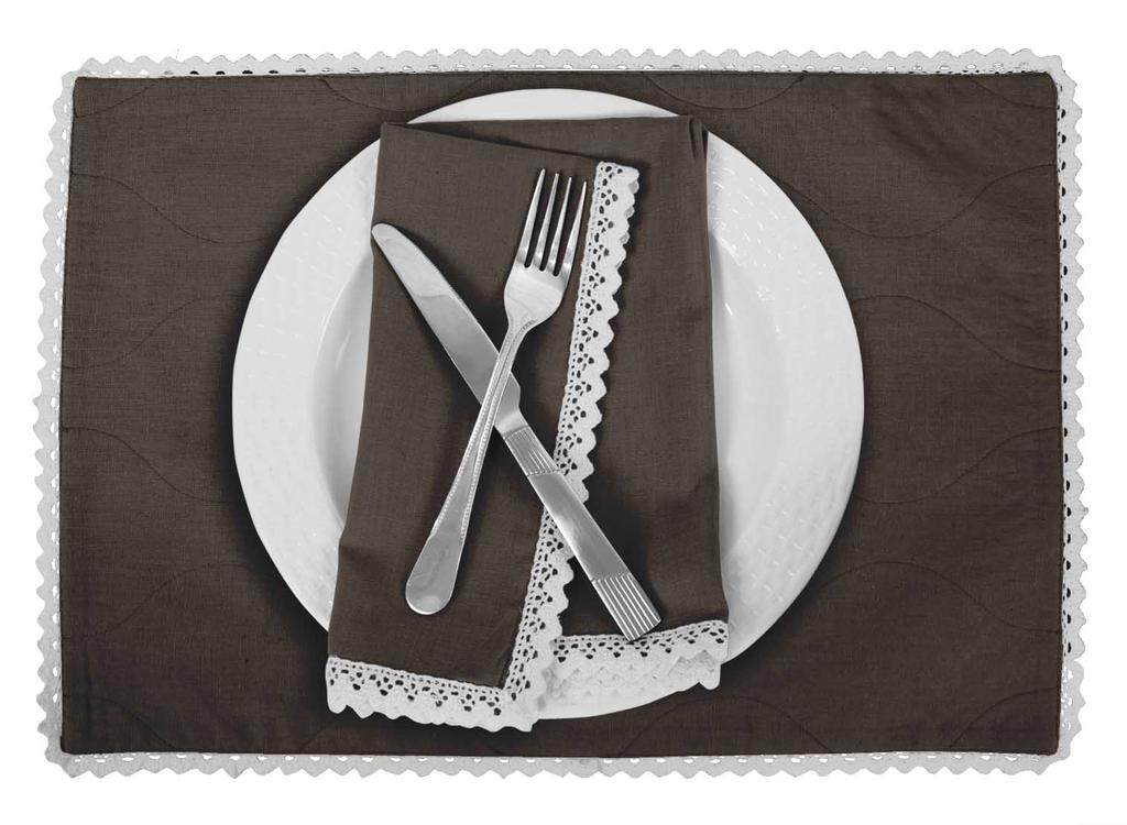 Vargottam Черный домашний декор хлопок гибкая двусторонняя ткань белые кружевные салфетки столовые коврики-набор из