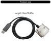 USB-кабель к DB25 RS232 Serial Высокая совместимость Обеспечение надежной связи Для TM-T88VI TM-T88V Старых принтеров