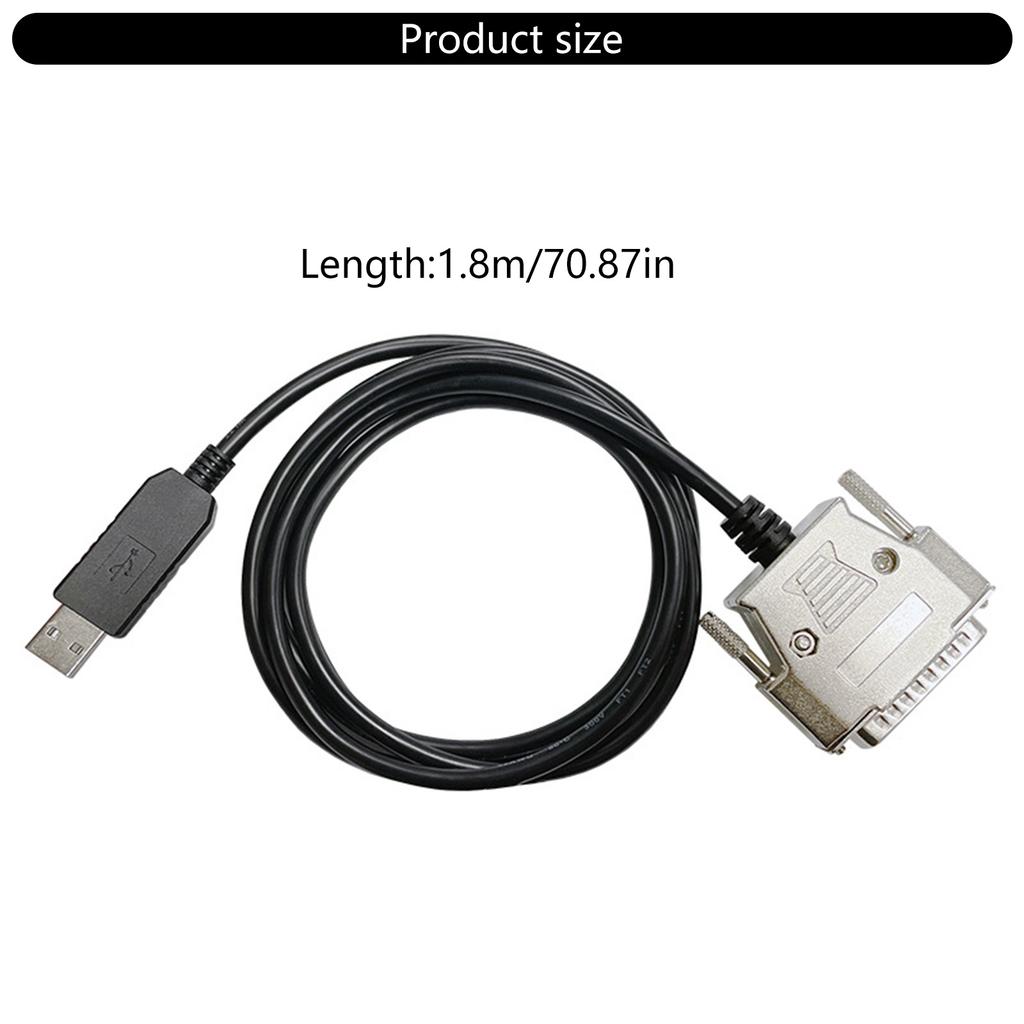 USB-кабель к DB25 RS232 Serial Высокая совместимость Обеспечение надежной связи Для TM-T88VI TM-T88V Старых принтеров