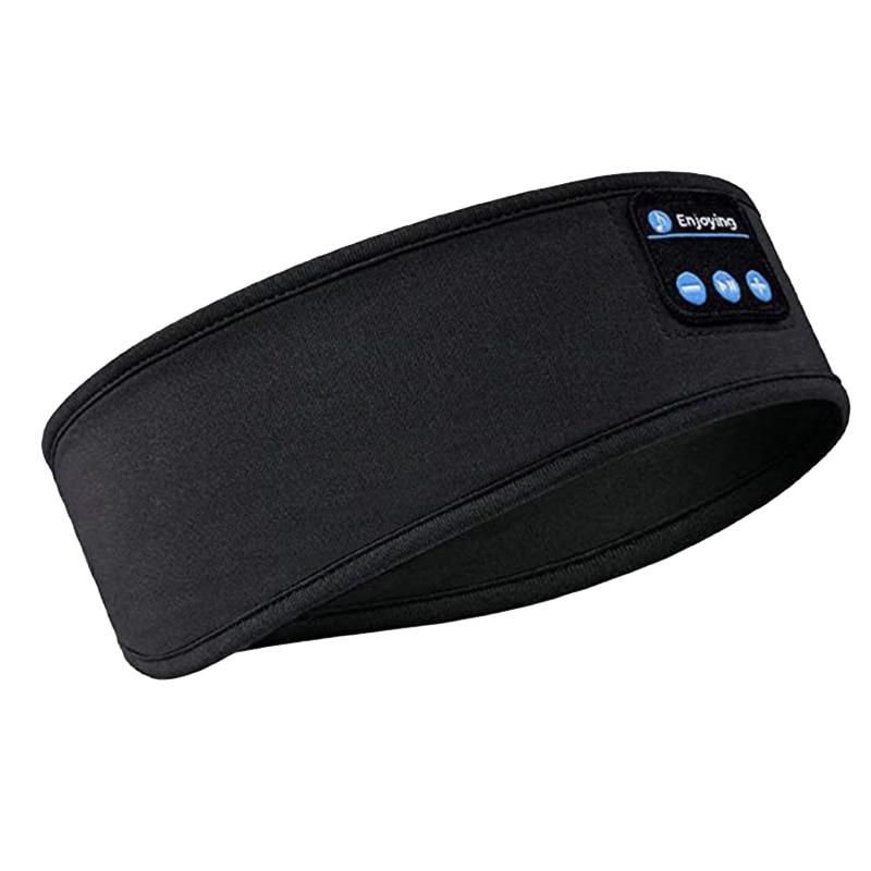 Sleep Mask Bluetooth Sleeping Headband Thin Soft Elastic Comfortable Wireless Music Eye Mask For Side Sleeper