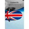 Car Rear View Mirror Protector Frame For Mini Cooper R50 R52 R53 Center Console Accessories Interior Rearview Decor Cover Case