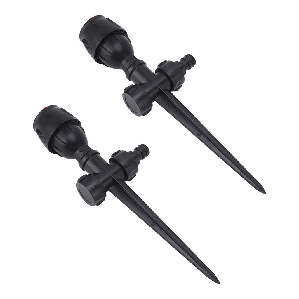 2 шт. Садовые дождеватели Пластиковый вращающийся на 360 градусов ороситель Покрытие большой площади