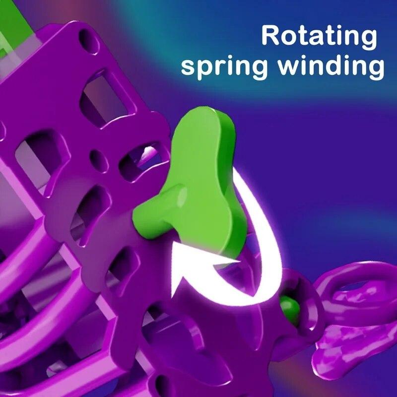 3D игрушка-скелет, забавная танцевальная игрушка-скелет, качающийся скелет, игрушки для снятия стресса, ручная заводная игрушка-качалка для украшения