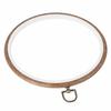 Imitated Wood Cross Stitch Hoop Plastic Embroidery Frame Craft Accessories  Hand Embroidery