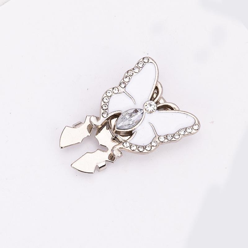 Декоративные запонки и пуговицы для воротника с цветными стразами