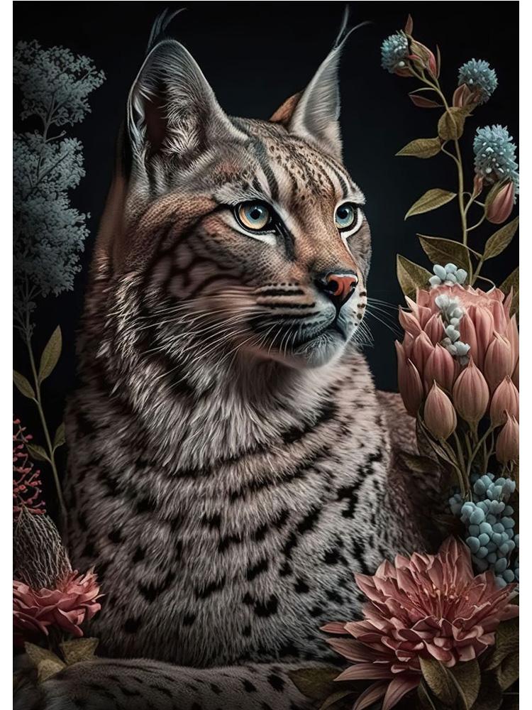 Винтажные животные в джунглях, цветы, холст, картина, печать плакатов, павлин, тукан, попугай, слон, обезьяна, настенная живопись, домашний декор для комнаты