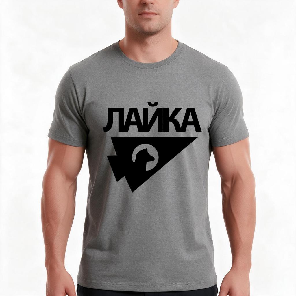 Laika Tshirt Summer Casual Cotton Tee Oversized Streetwear Tops Vintage Graphic Print Loose Fit Short Sleeve 100 Cotton