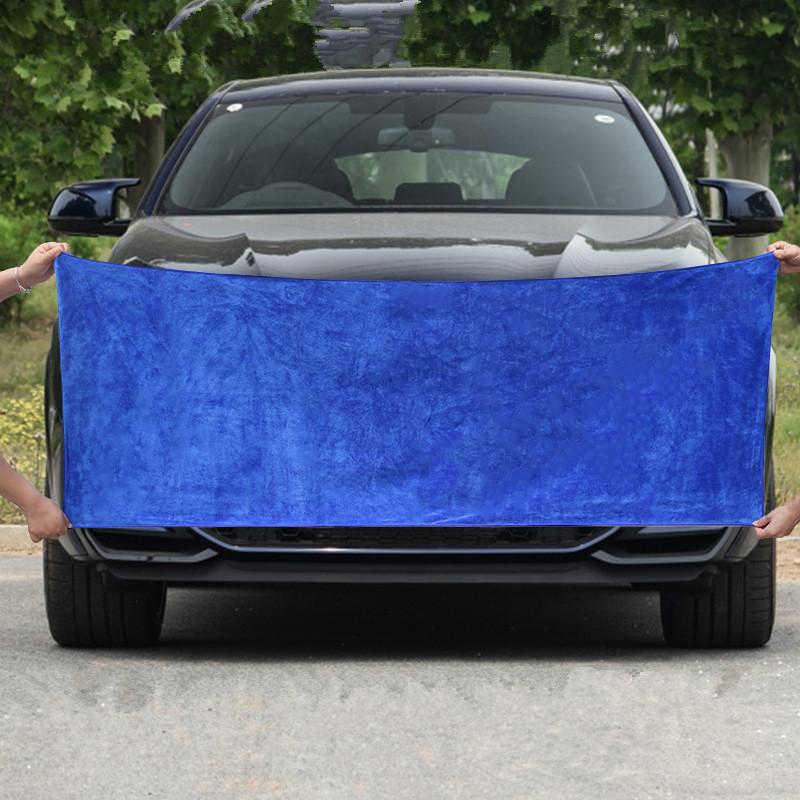 80X180 см утолщенное полотенце из микрофибры для автомойки, ткань для мойки автомобиля, окантовка, ткань для ухода за автомобилем, деталь, полотенце для мойки автомобиля, применимо