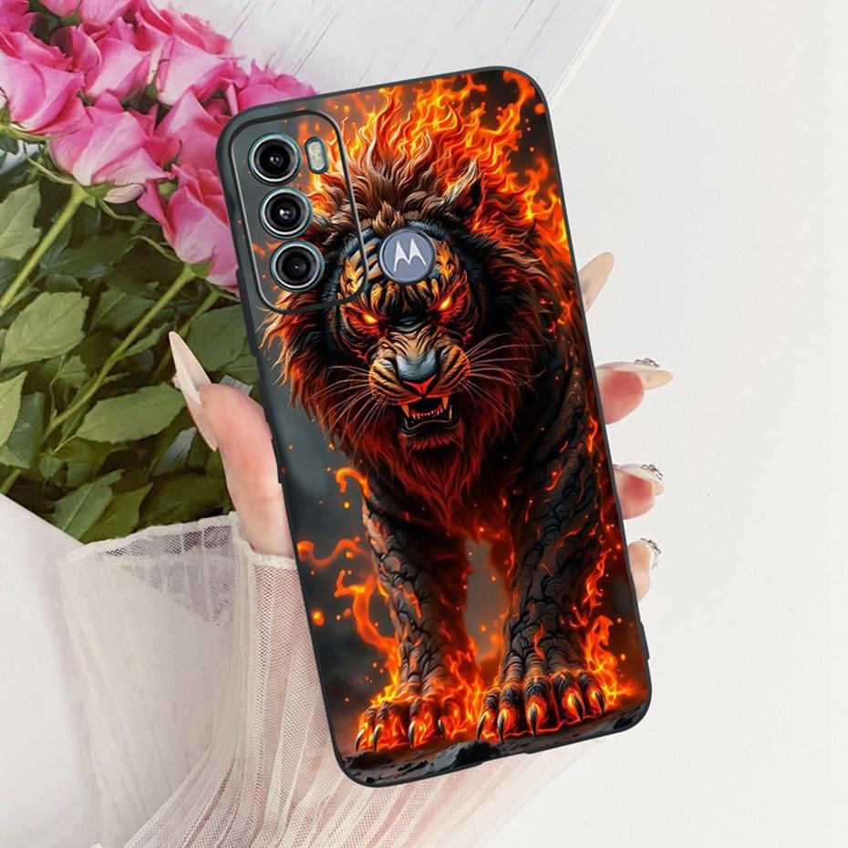 Fashion Cool Case For Motorola Moto G60 G40 Fusion Soft Black Silicone TPU Back Cover For MOTO G60 G40Fusion Phone Cases