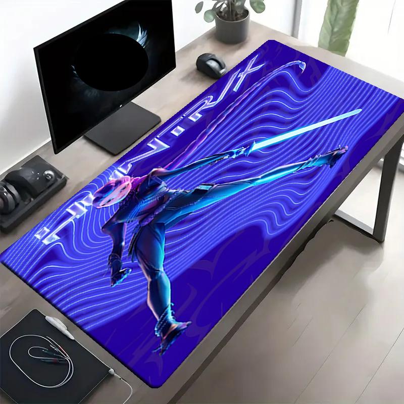 KPop Demon Hunters Print Mouse Pad, Anti‑Slip Desktop keyboard Mat, for PC Laptop Gaming Working Daily Use, Cool Festival Surprise Gift