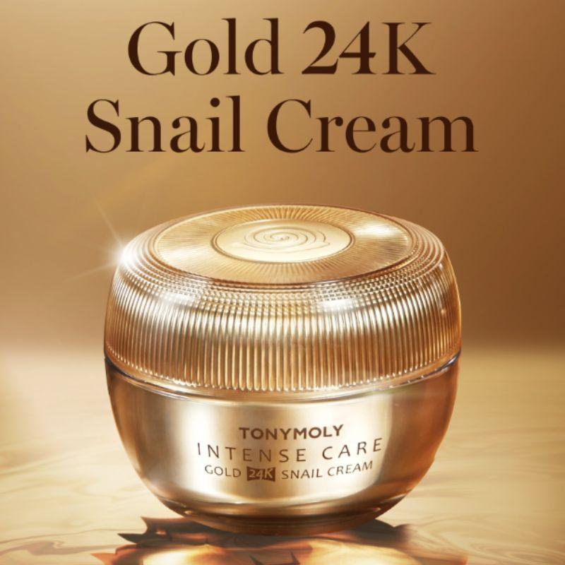 Tonymoly Интенсивный уход Gold 24K Крем для улиток 45мл