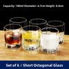 High Temperature Resistant Glass Cup Set for Home Use Guest Drinking Tea Juice Beer White Wine Cup New Model Transparent roun...