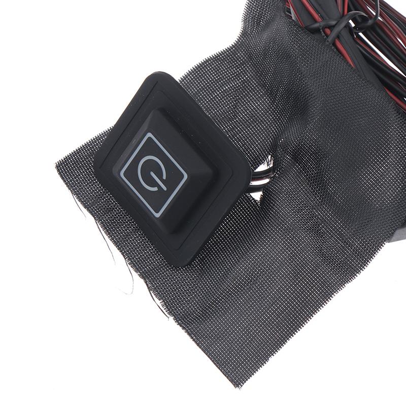 Нагревательная USB-подушка для одежды 8 в 1 с регулируемой температурой в 3 режимах, электрическая нагревательная простыня, греющая подушка для жилета, куртки