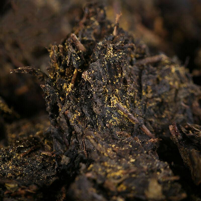 Органический темный чай Байшаси Фу Чжуань Кирпичный чай Китай Аньхуа Черный чай Фу Ча 300г