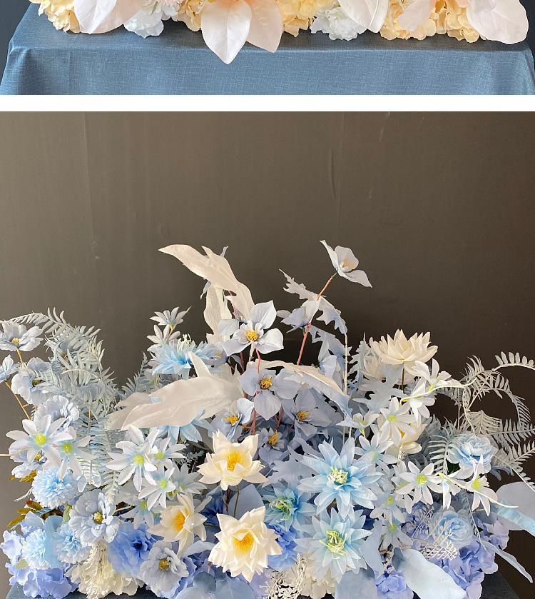 Искусственный Цветочный Декор для Свадебного Места Проведения: для Дорожки, Сцены и Банкетного Зала