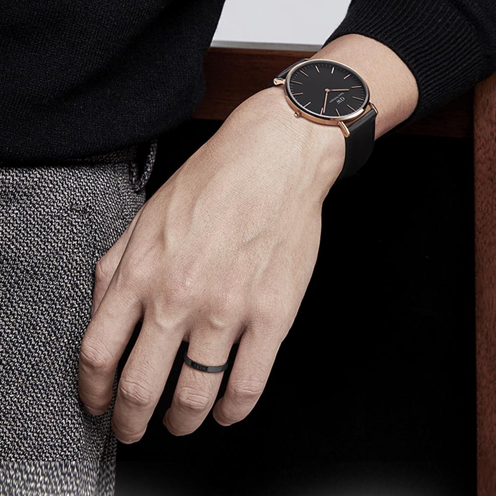 Daniel Wellington Классическое кольцо Черное