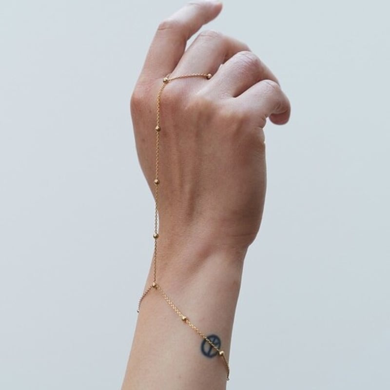 HYEON.K HYEONK FINGER BRACELET