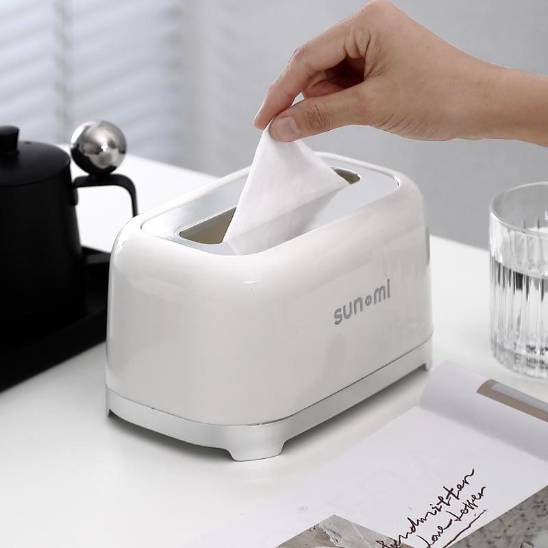 Ящик для бумаги Гостиная Столовая Креативная коробка для бумажных полотенец Бытовой чайный столик Настольный ящик для хранения разной маски