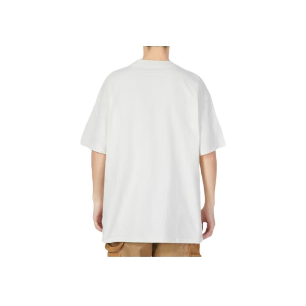 Timberland Solid Color Outdoor Pocket Casual Sports Loose Breathable Short Sleeve T-Shirt Men T-Shirts Vintage-White A291G-CM9