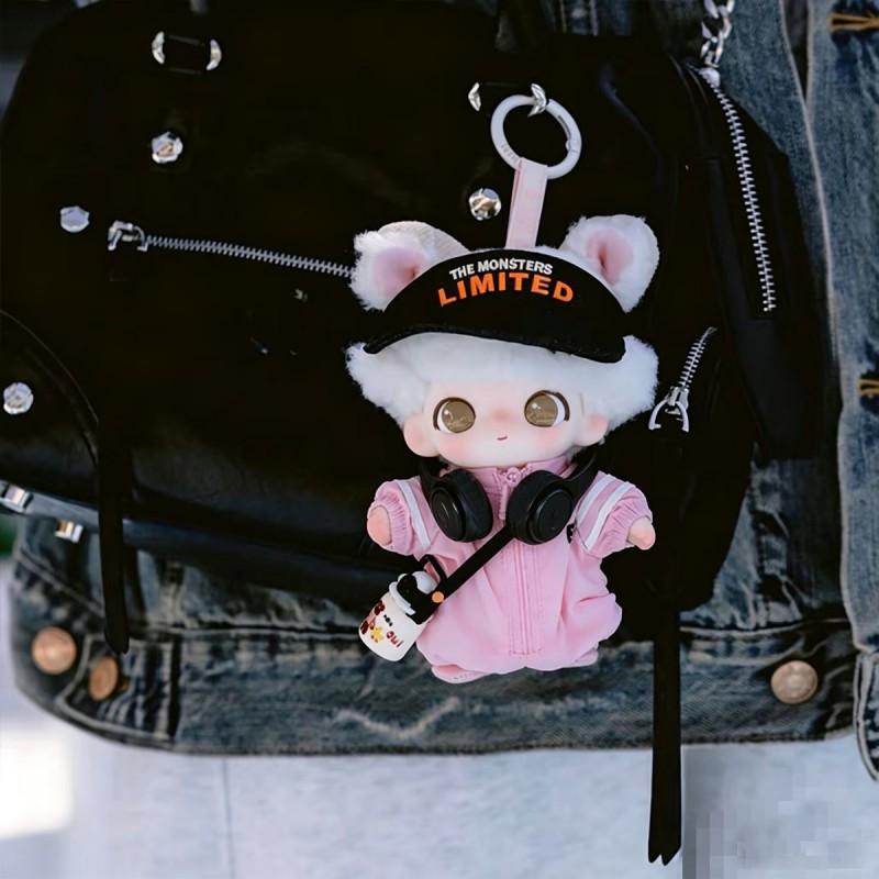 Dimoo Secret Theater Club 15cm Plush Doll Outfit Set Lion Penguin Sport Costume Black Pink