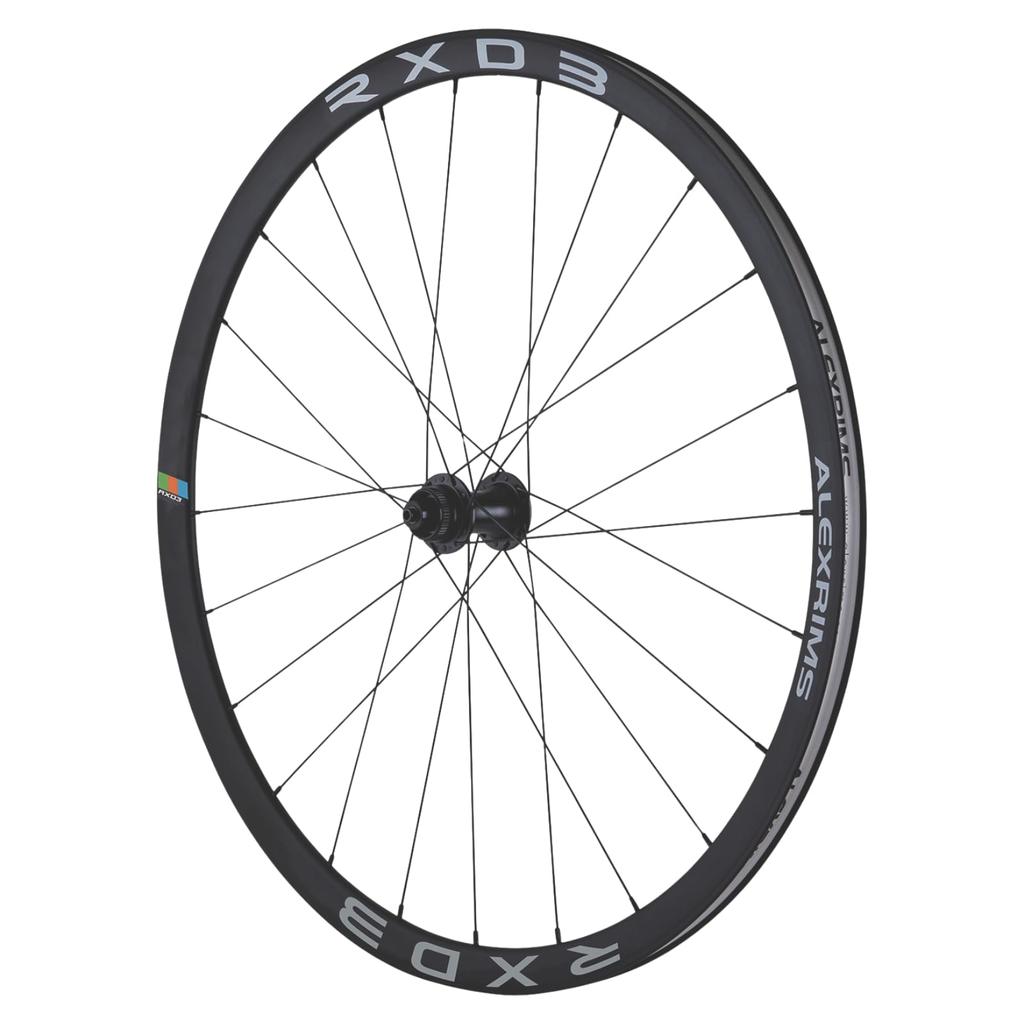 Колеса для шоссейного/гравийного велосипеда ALEXRIMS RXD3 700C, комплект переднее и заднее, 12x100/142мм