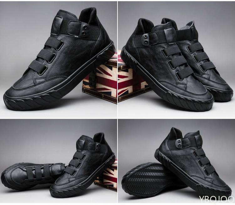 2024 Новые мужские кожаные туфли Корейский тренд Удобные лоферы Мужская обувь Британская мода Мужские высокие кроссовки Новые мокасины для мужчин