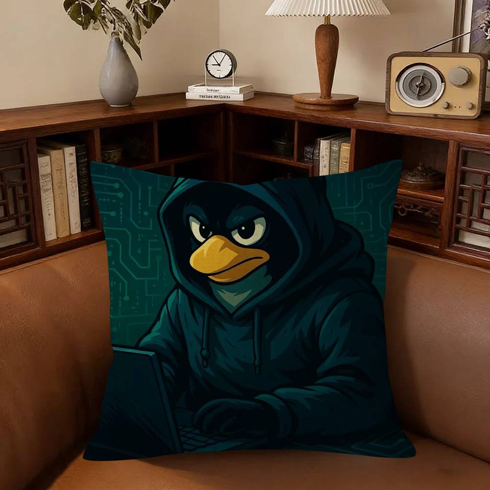 Модная L-linux крутая Наволочка Подушка Чехол для подушки Гостиная Диван Домашний Декор Индивидуальный