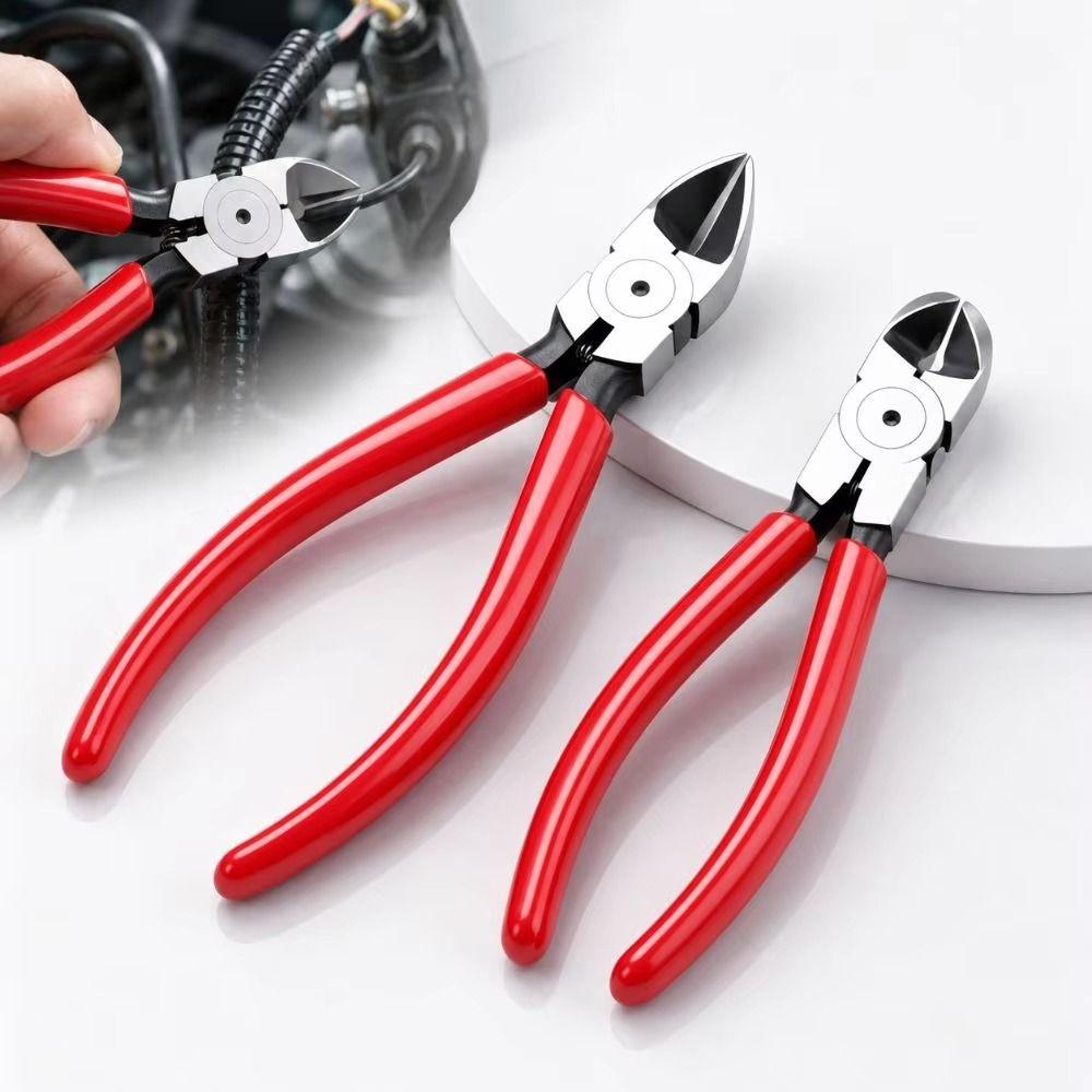 Industrial Grade Flat Nose Pliers Anti-Slip Sprue Pliers Professional Sprue Cutters Jewelry Repair