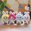 Милый маленький кролик кулон плюшевая игрушка кукла мультфильм сумка подвесной брелок тряпичная кукла кукла