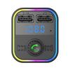Автомобильный Bluetooth 5.0 FM-передатчик PD Type-C Dual USB зарядное устройство Light Colorful 3.1A модулятор MP3 Fast Ambient Player Handsfree Z9E5