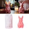 Candle Mould Resin Casting Molds DIY 3D Silicone Mould Rabbit Candle Mold Silicone Mold Handicrafts for Candle Making