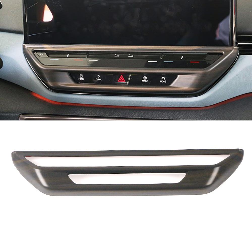 Для Volkswagen VW ID.4 ID4 2022 2023 Автомобильная центральная консоль мультимедийное меню Кнопка переменного тока Кондиционер Регулировка переключателя Рамка
