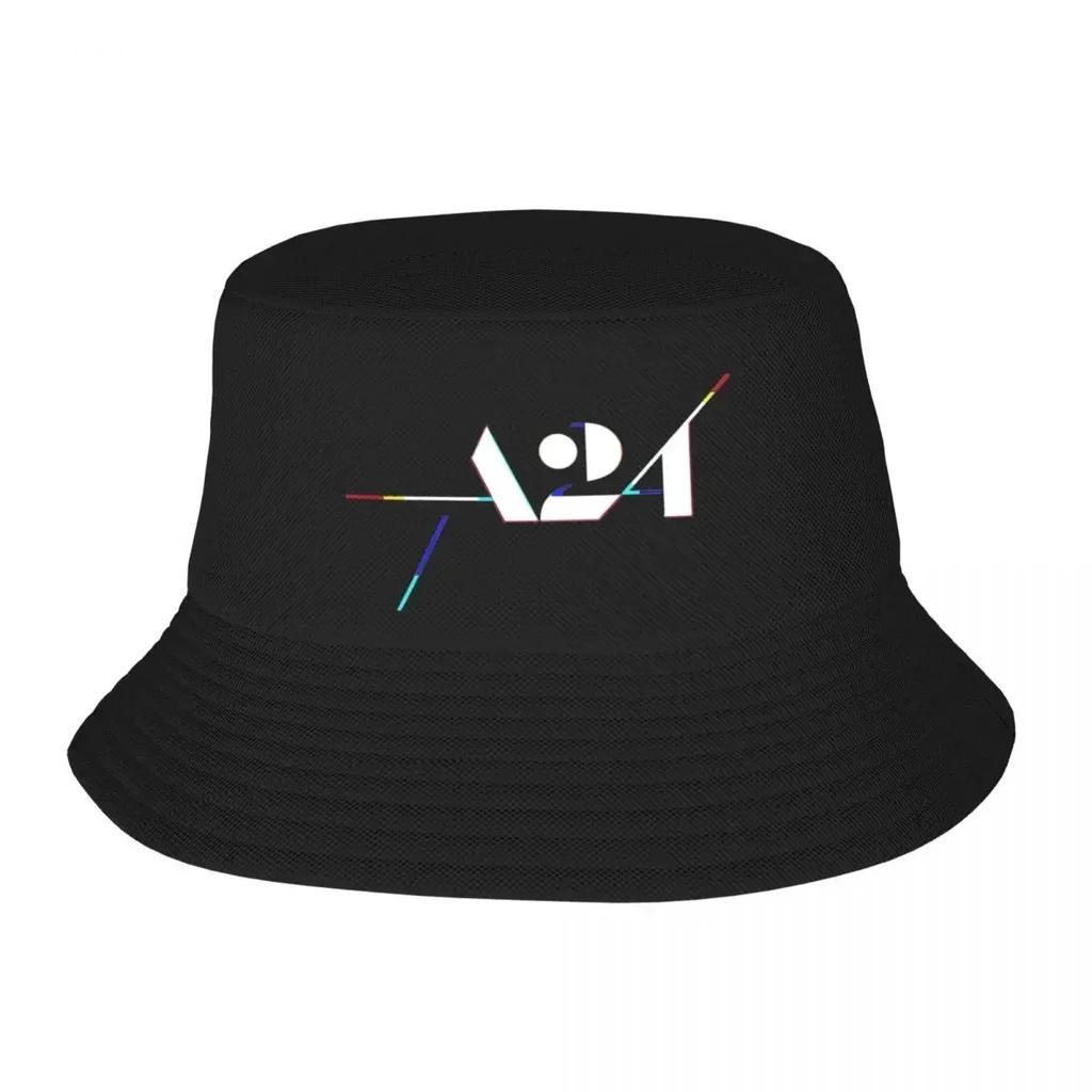 Hot Summer Headwear A Two Four A24 Film Movie Accessories Bucket Hats Fashion Unisex Sun Hats Bob Lightweight Fishing Caps