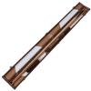 Cuesoul Handmade Piece Snooker Cue Set with Cue Case and Cue Extension 57", Rosewood, 3/4 (CSSC008)