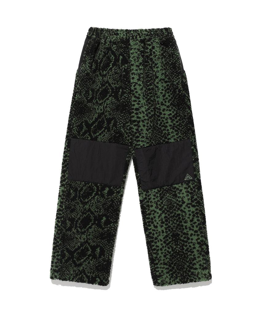 ISTKUNST Phyton Fleece Pants_Green(Ik2Dfmpa10A)