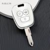 ТПУ Чехол-оболочка для автомобильного ключа Брелок Для Peugeot 106 107 206 207 307 406 407 Для Citron C1 C2 C3 C4 Xsara Picasso Для Toyota Aygo